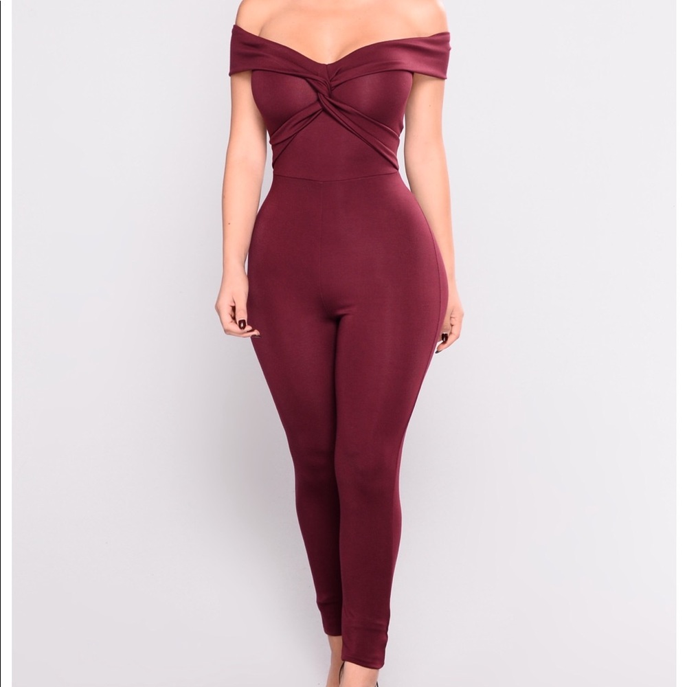 Fashion Nova Twist and Take Jumpsuit